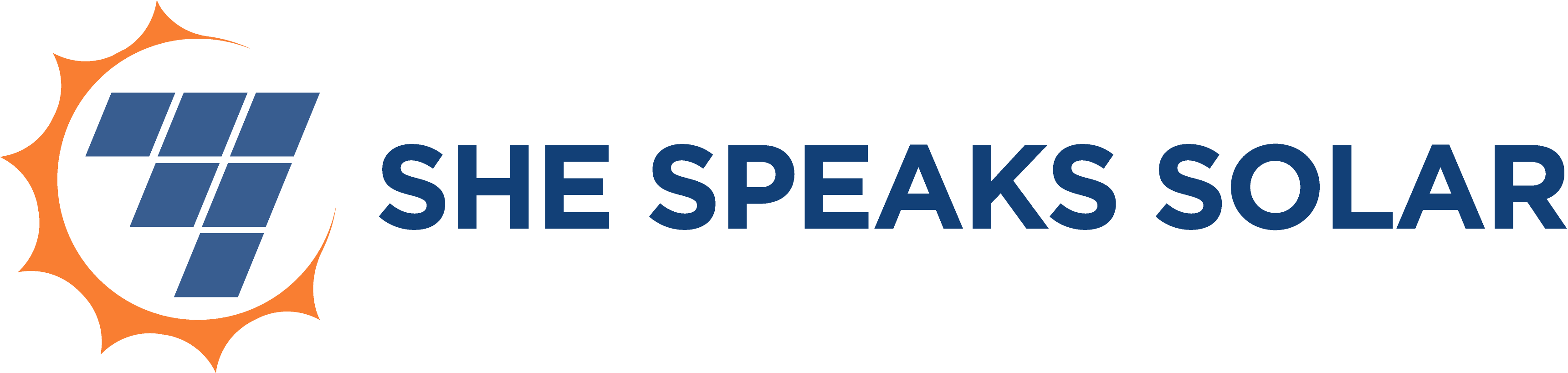 she speaks solar logo